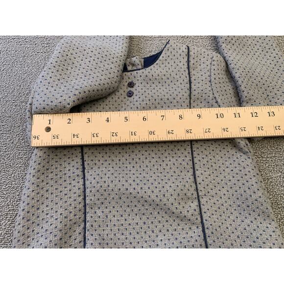 Martina‎ Charlotte Girls 4Y Gray And Navy Drop Waist Dress - Picture 9 of 16